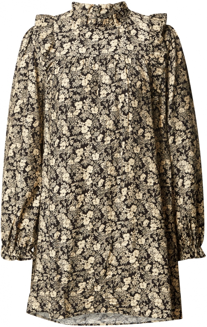 Envii Košeľové šaty  béžová / čierna