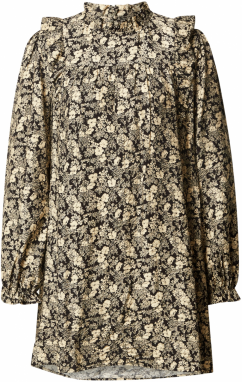 Envii Košeľové šaty  béžová / čierna