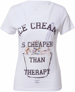 EINSTEIN & NEWTON Tričko 'Ice Therapy'  biela