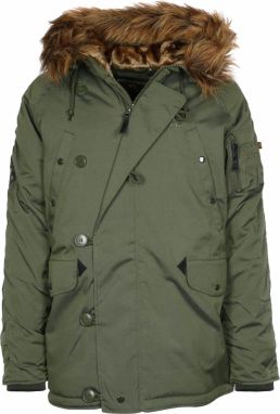 ALPHA INDUSTRIES Zimná parka 'Explorer'  olivová