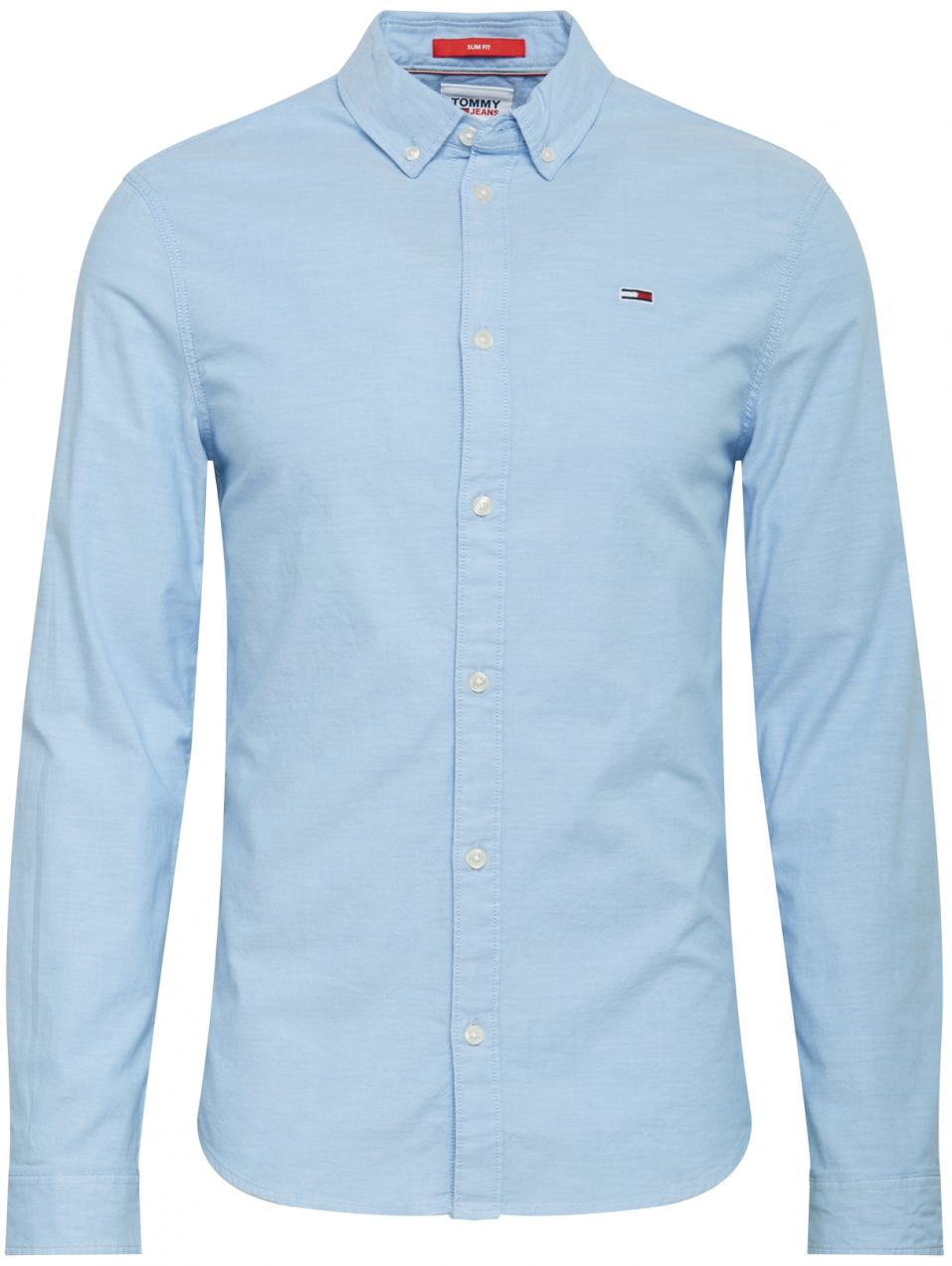 Tommy Jeans Košeľa  modrá denim