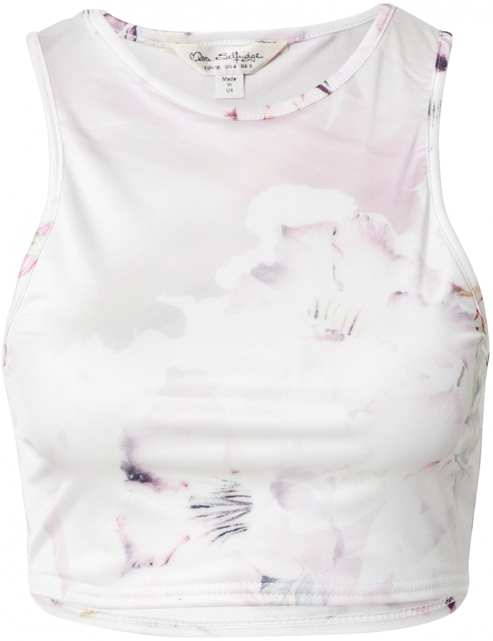 Miss Selfridge Top  ružová / biela