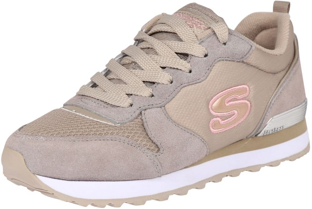 SKECHERS Nízke tenisky 'RETROS OG 85 Gold'n Gurl'  béžová / staroružová
