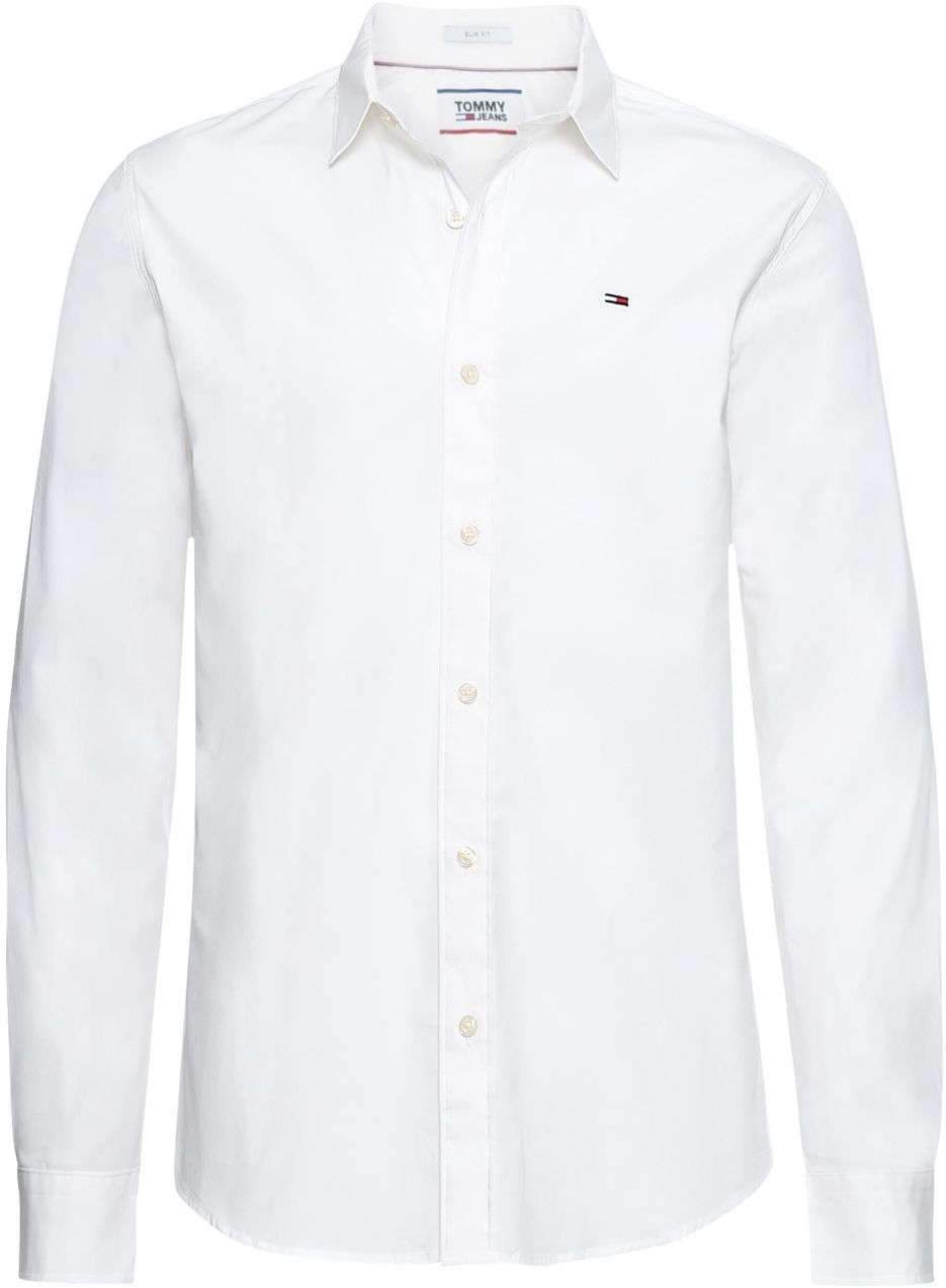 Tommy Jeans Košeľa  námornícka modrá / červená / biela