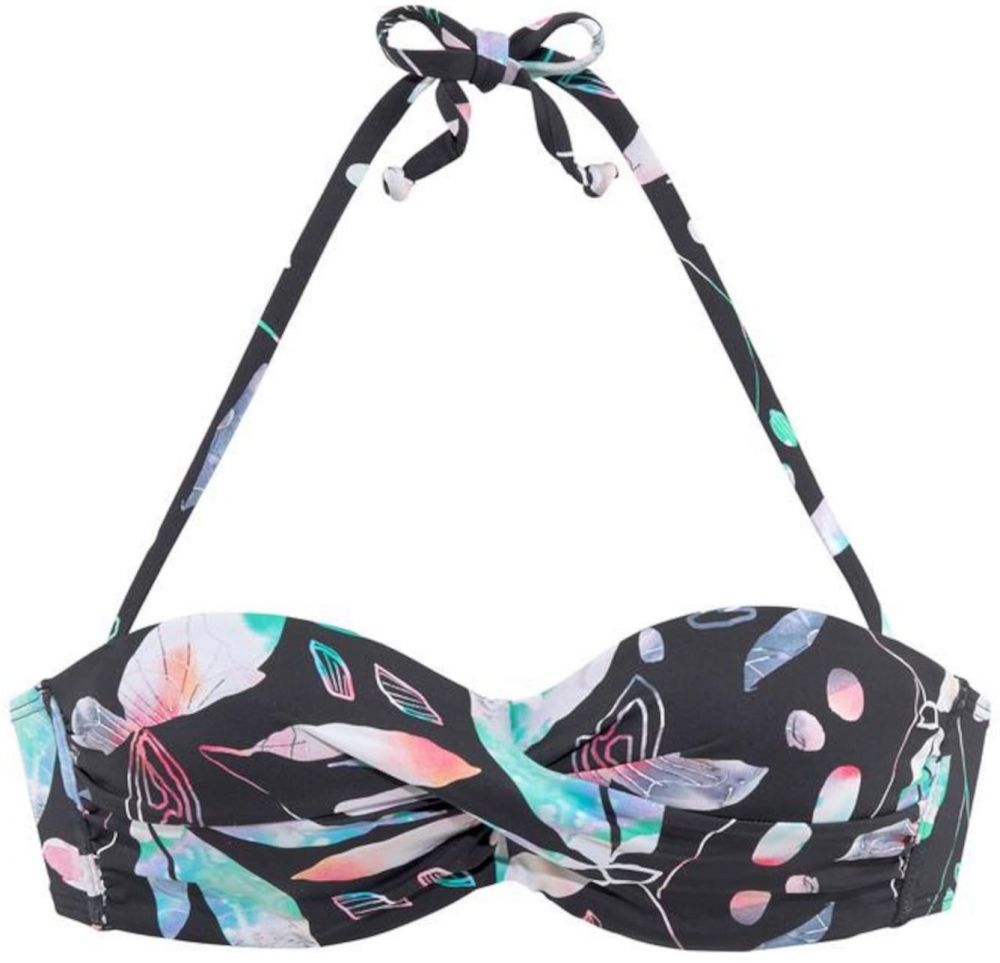 SUNSEEKER Bikinový top  tyrkysová / tmavomodrá / svetlofialová / ružová / biela