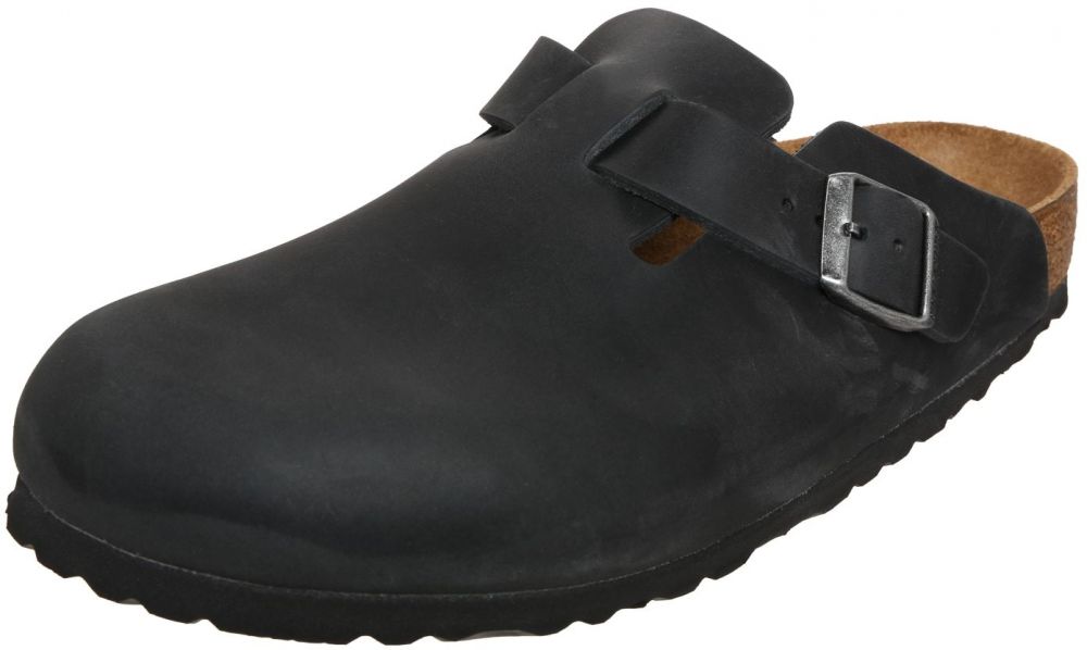 BIRKENSTOCK Šľapky 'Boston'  čierna