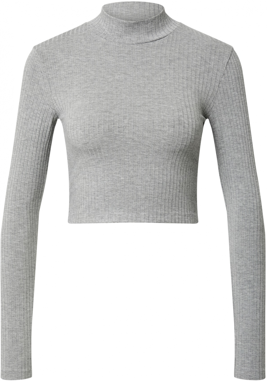 EDITED Tričko 'Ada'  sivá melírovaná