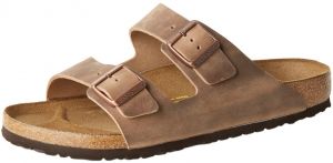 BIRKENSTOCK Šľapky 'Arizona'  hnedá