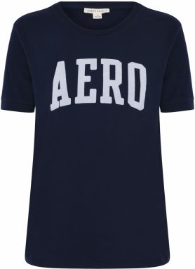 AÉROPOSTALE Tričko  námornícka modrá / biela