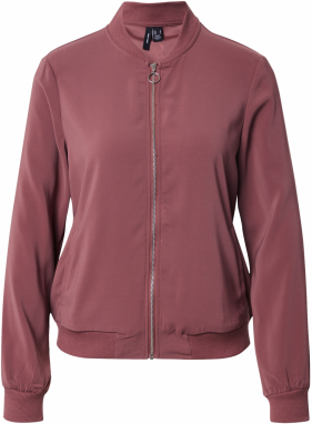 VERO MODA Prechodná bunda  pastelovo červená