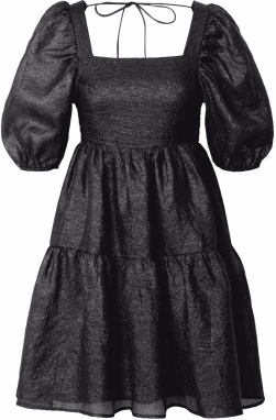Gina Tricot Šaty 'Duva'  čierna