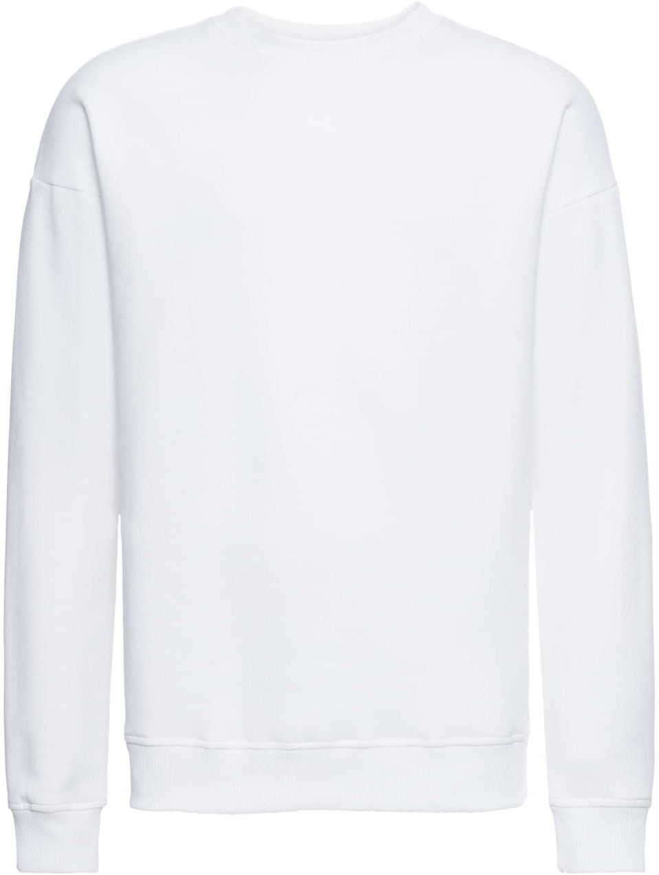 Urban Classics Mikina 'Crewneck'  biela