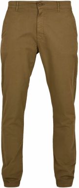 Urban Classics Chino nohavice  olivová