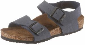 BIRKENSTOCK Otvorená obuv 'New York'  modrosivá