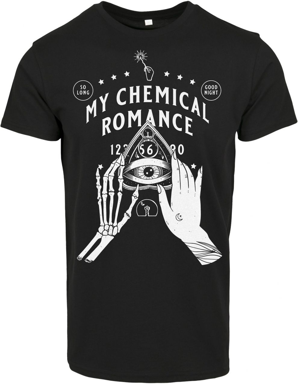 Mister Tee Tričko 'My Chemical Romance Pyramid'  čierna / biela