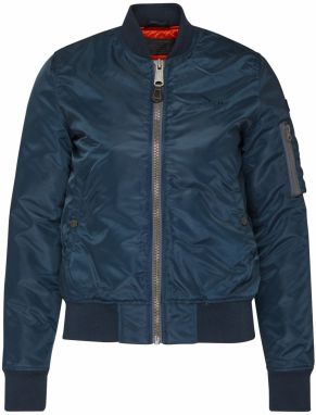 Schott NYC Prechodná bunda 'Airforce W'  petrolejová