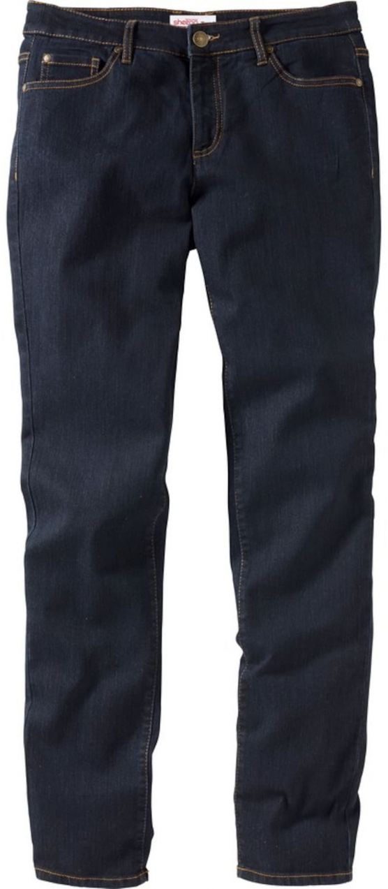 SHEEGO Džínsy  čierny denim