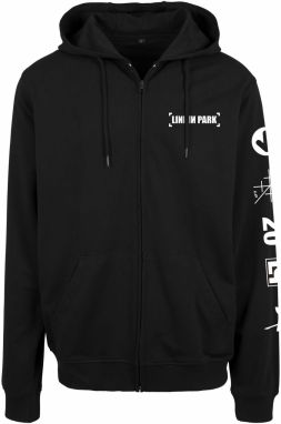 Mister Tee Tepláková bunda 'Linkin Park Anniversary'  čierna / biela