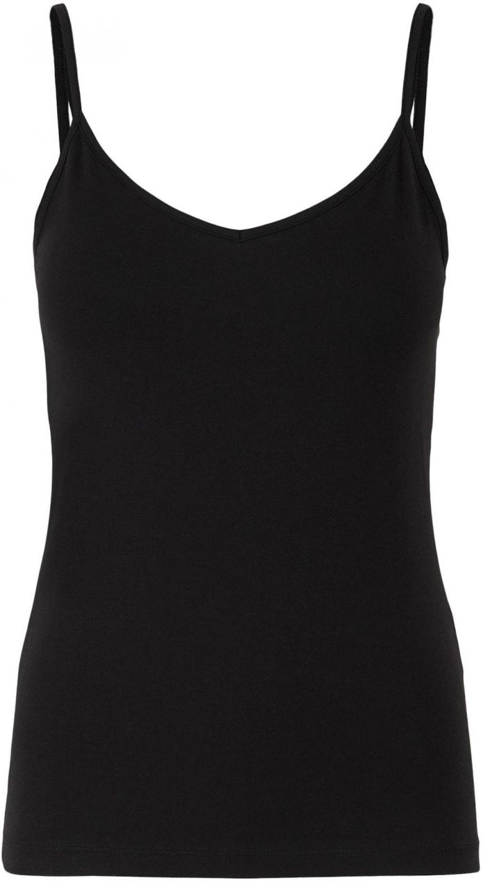 PIECES Top 'Sirene'  čierna