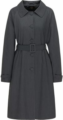 usha BLACK LABEL Prechodný kabát  tmavosivá