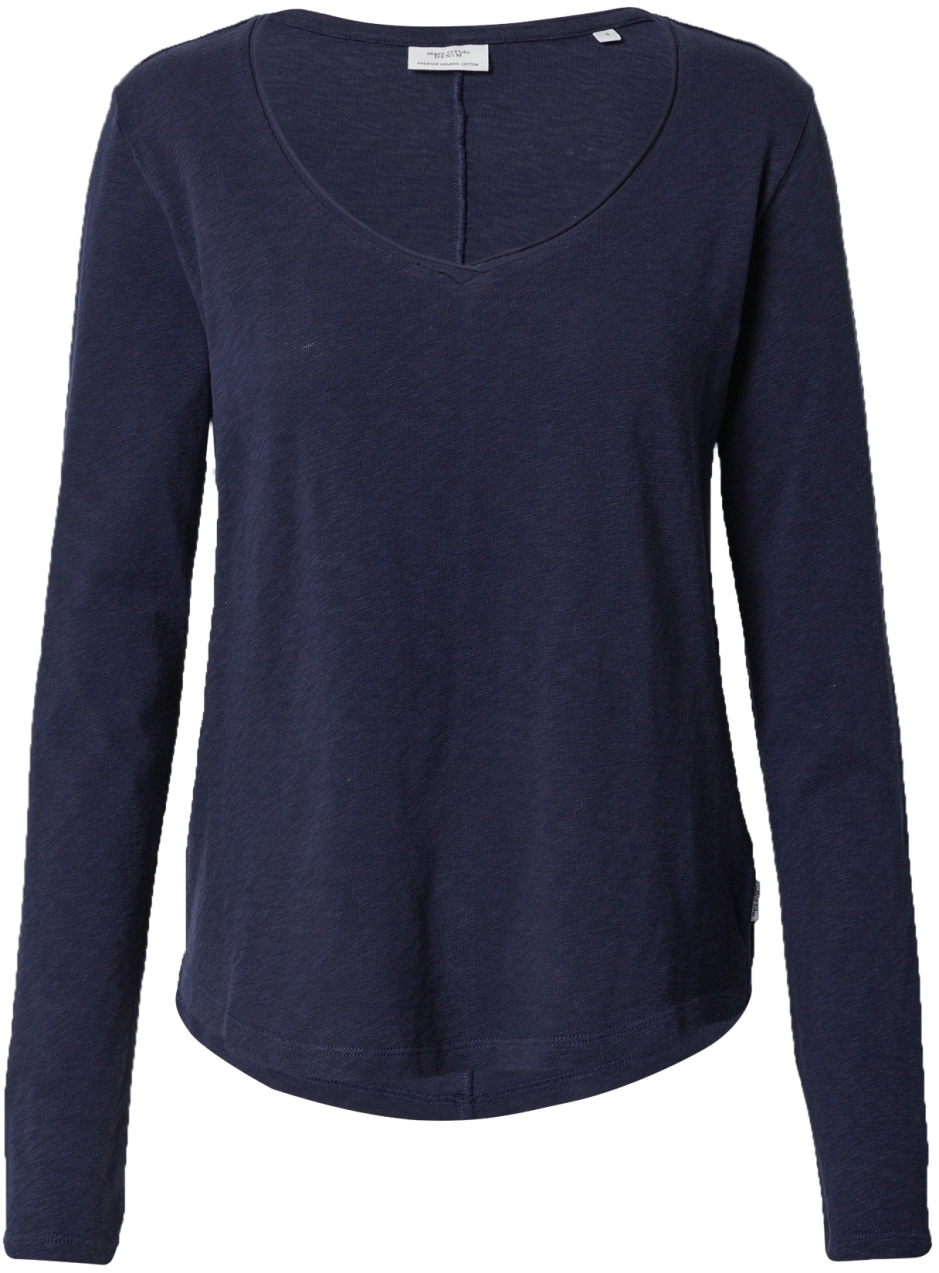 Marc O'Polo DENIM Tričko  tmavomodrá