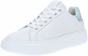 Karl Lagerfeld Nízke tenisky 'MAXI KUP'  biela / azúrová