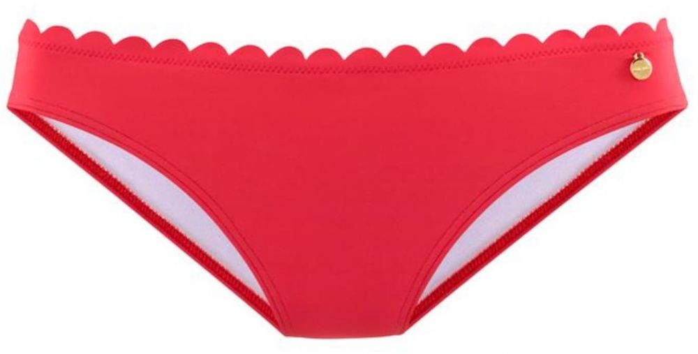 LASCANA Bikinové nohavičky 'Scallop'  grenadínová