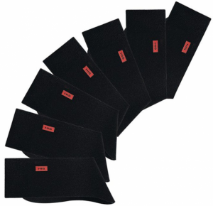 H.I.S Ponožky  čierna