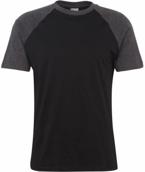 Urban Classics Tričko  tmavosivá / čierna