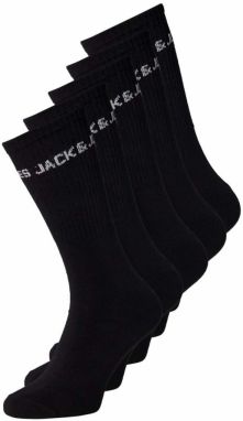JACK & JONES Ponožky  čierna / biela