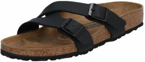 BIRKENSTOCK Šľapky 'Yao'  hnedá / čierna