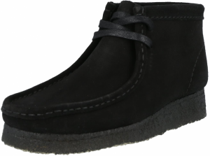 Clarks Originals Šnurovacie členkové čižmy 'Wallabee'  čierna
