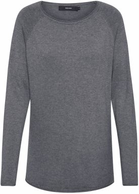 VERO MODA Sveter 'Nellie Glory'  sivá melírovaná
