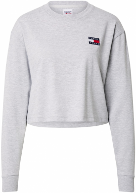 Tommy Jeans Mikina  sivá