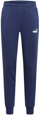 PUMA Športové nohavice  námornícka modrá / biela
