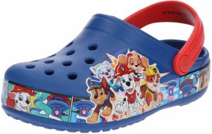 Crocs Otvorená obuv 'CrocsFL Paw Patrol Band Clg K'  modrá / svetločervená