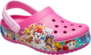 Crocs Otvorená obuv 'Paw Patrol'  ružová / svetlomodrá / biela / červená / hnedá