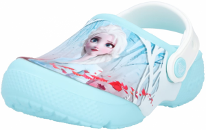 Crocs Sandále 'Disney Frozen 2'  svetlomodrá / zmiešané farby / červená / biela
