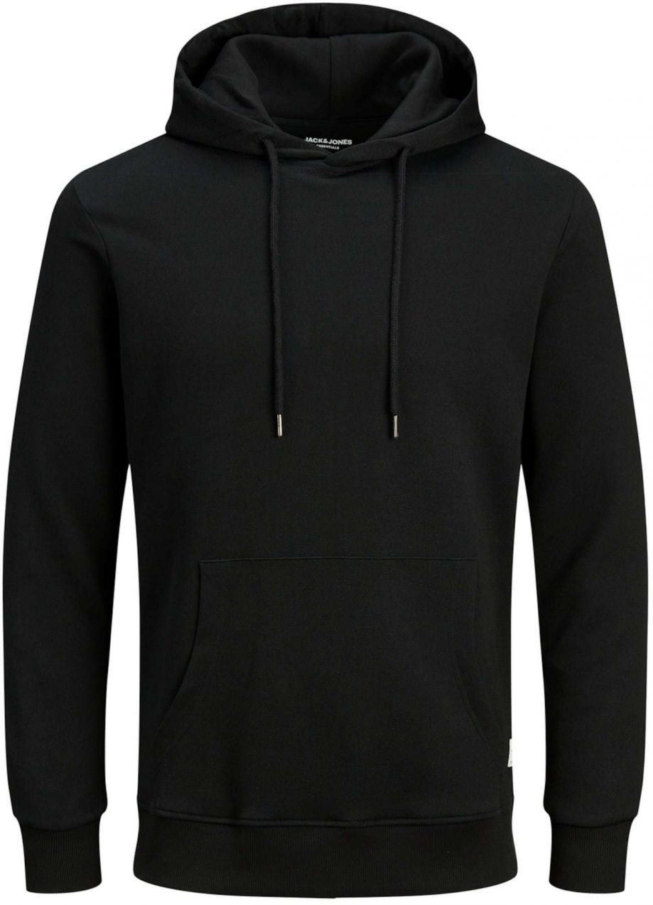 Jack & Jones Plus Mikina  čierna