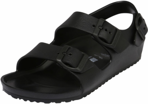 BIRKENSTOCK Otvorená obuv 'Milano'  čierna