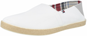 TOMMY HILFIGER Espadrilky 'Easy Summer'  sivá / biela