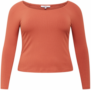 ABOUT YOU Curvy Tričko 'Juli'  hrdzavohnedá