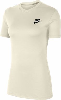 Nike Sportswear Tričko 'Club'  krémová / čierna