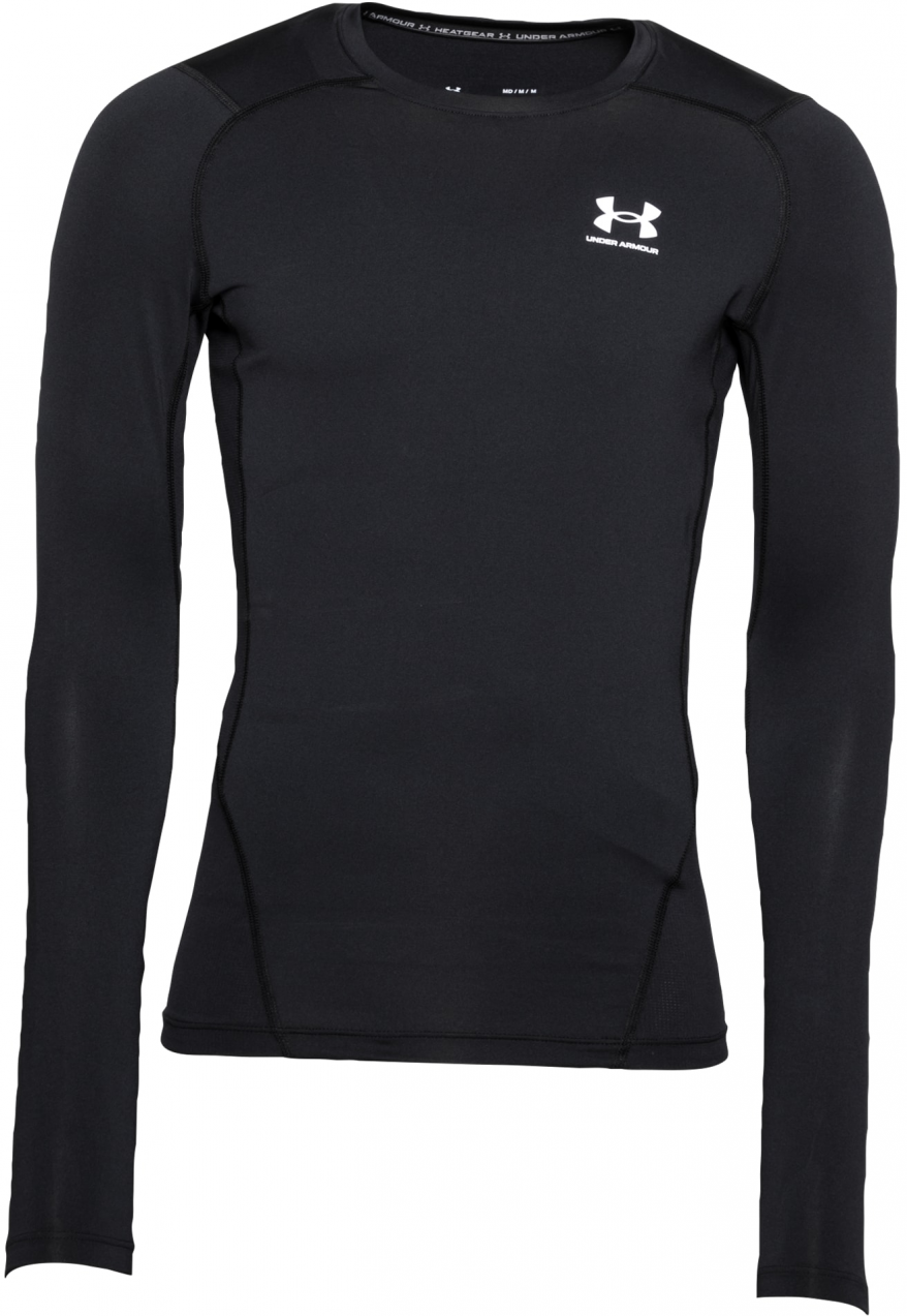UNDER ARMOUR Funkčné tričko  čierna / biela