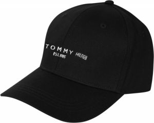 TOMMY HILFIGER Čiapka  tmavomodrá / červená / čierna / biela