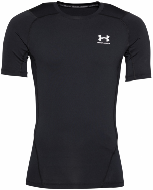 UNDER ARMOUR Funkčné tričko  čierna / biela