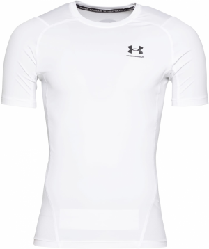 UNDER ARMOUR Funkčné tričko  čierna / biela