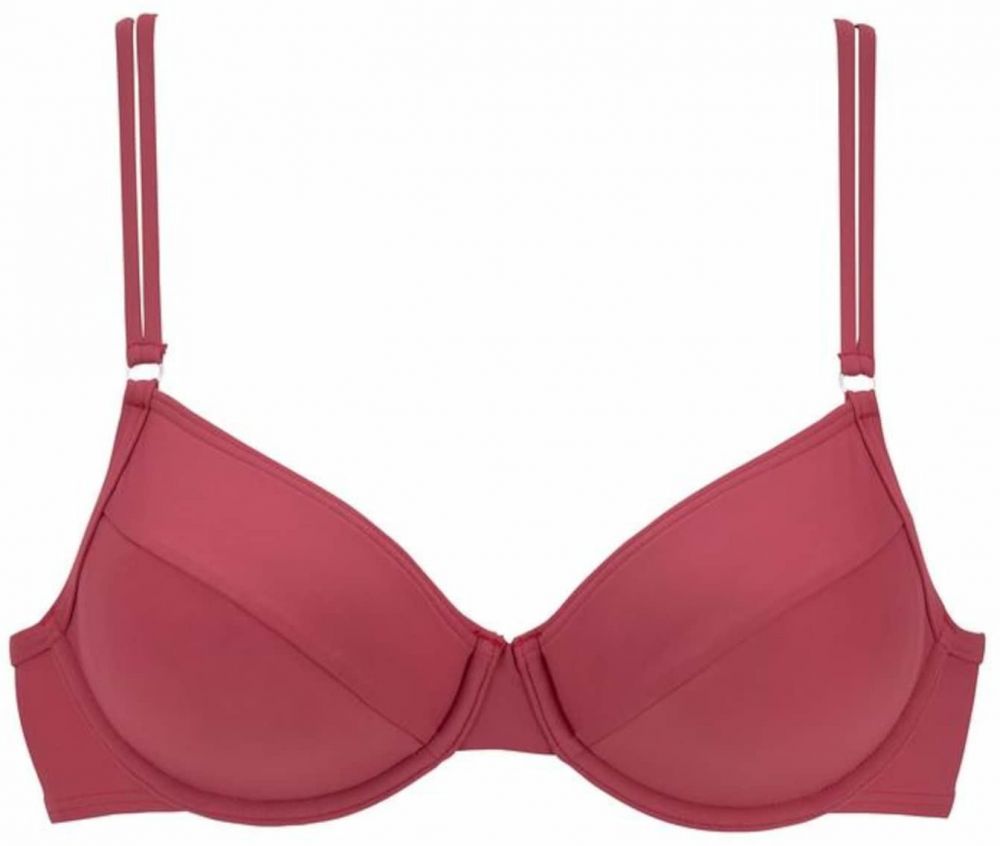 s.Oliver Bikinový top 'Rome'  červená