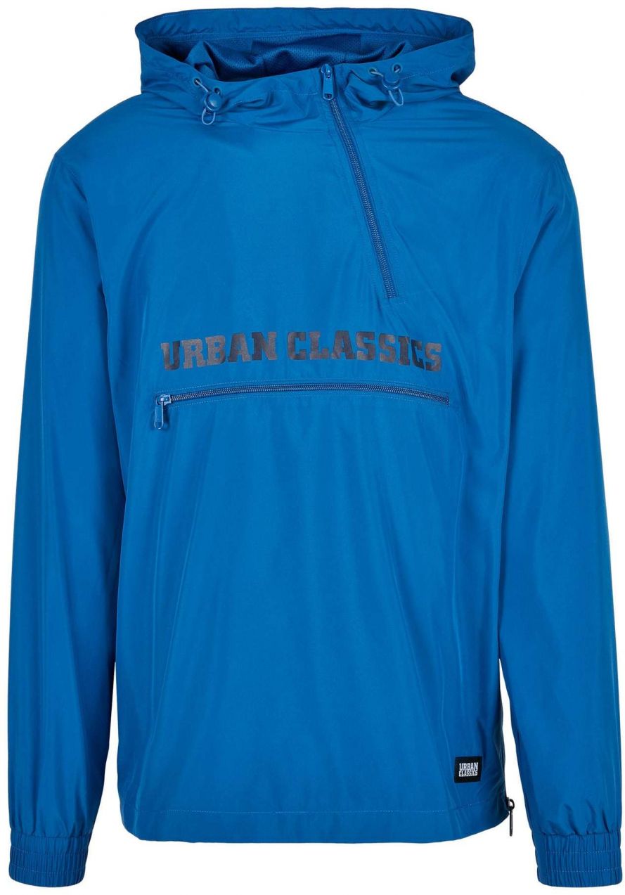 Urban Classics Prechodná bunda 'Commuter'  modrá / čierna