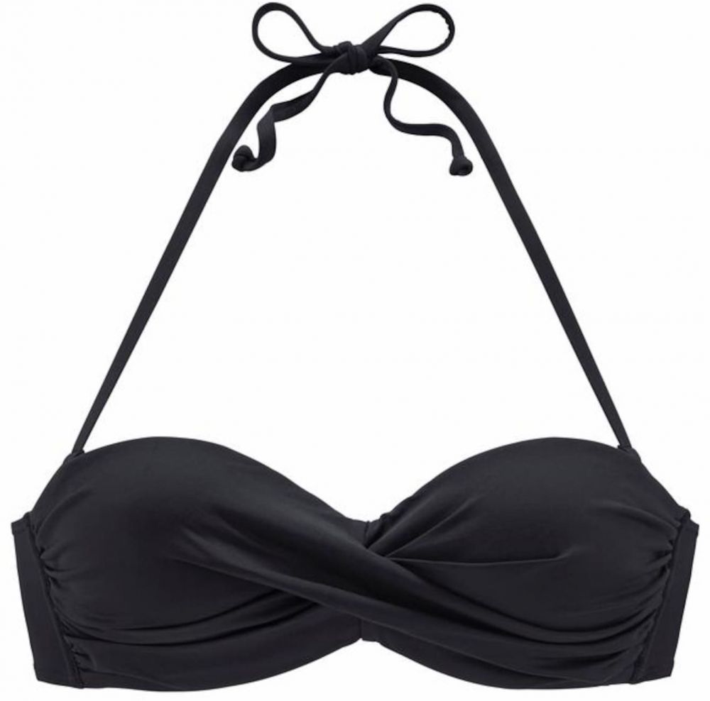 LASCANA Bikinový top 'Sofia'  čierna